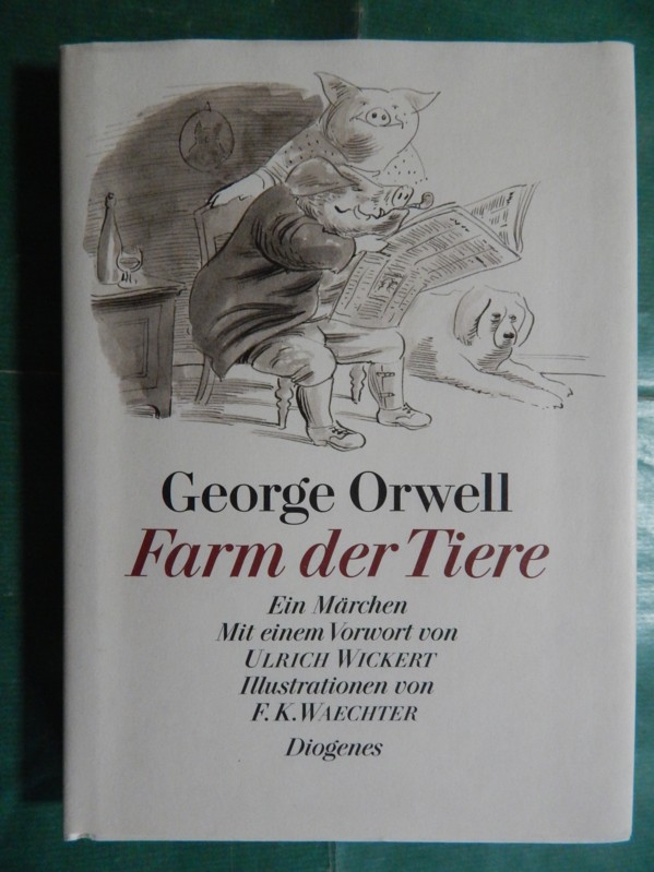 Farm der Tiere - Ein Märchen (gebundene illustrierte Ausgabe) - Orwell, George