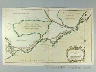 Costes d'Egypte, depuis Alexandrie jusqu'e à Rosette. Recueil De Cartes Et Plans Des Quatre Parties Du Monde. - Bellin, Jacques Nicolas