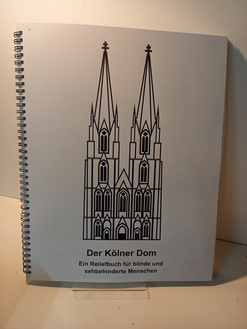 Der Kölner Dom - Ein Reliefbuch für blinde und sehbehinderte Menschen - Schock-Werner, Barbara